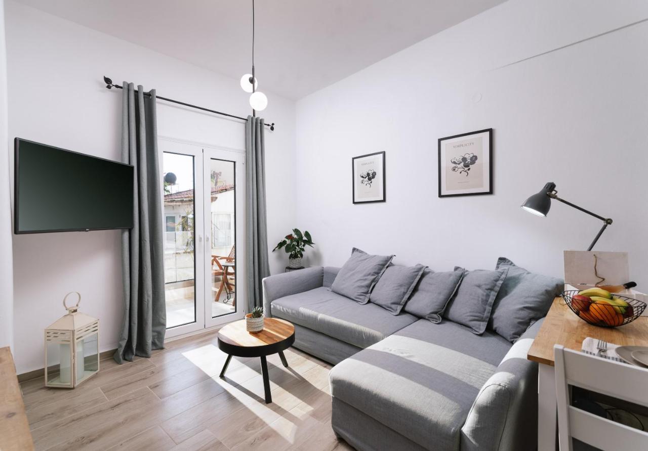 Central Apartments “Evanthia” Pitsidia Ngoại thất bức ảnh